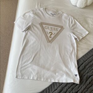 Guess Men’s Chain Logo T-Shirt